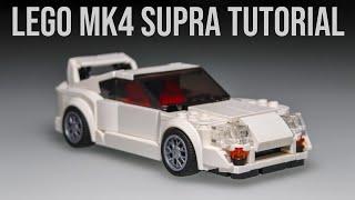 Lego Toyota Supra Mk4 v2 Build Tutorial
