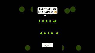 train your eyes 120 fps @EYEMPROVE #gaming #shorts