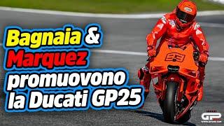 TGPOne Test Barcellona: Bagnaia & Marquez promuovono la Ducati GP25