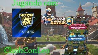 Así trollea PatoHs en 2Vs2 | Clash Royale | ClashConLeo