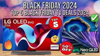 Top 5 Best Black Friday TV Deals 2024: Insane Top-Tier 4K OLED & QLED TV Deals - LG, Samsung & TCL 