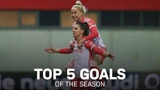 Top 5 Tore der Saison 2023/2024 | FC Bayern Frauen