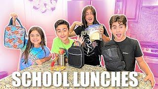 KIDS SCHOOL LUNCH IDEAS | KIDS PACK THEIR OWN SCHOOL LUNCHES | *A BUNCH OF LUNCHES*