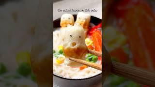 make this cute noodle soup when you're lazy #food #cooking #recipe #noodles #cute #lazy