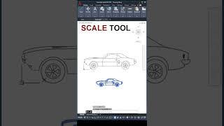 AutoCAD Tutorial 30 How to use Scale tool