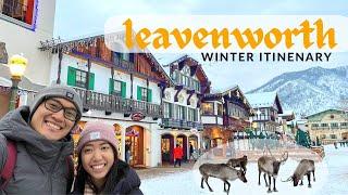 LEAVENWORTH, WASHINGTON Travel Itinerary | Downtown, Reindeers, Sleigh Ride