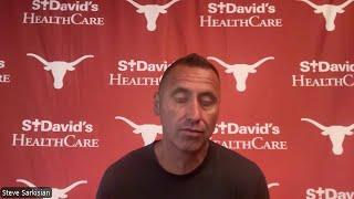 Texas coach Steve Sarkisian gives update on starting QB for Red River Rivalry