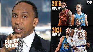 FIRST TAKE | "GOAT & GOAT!" - Stephen A. calls LeBron & Curry ‘the best rivalry of this generation’