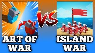 Island War Vs Art of War: Legions | Heroes | Troops | Gameplay FHD