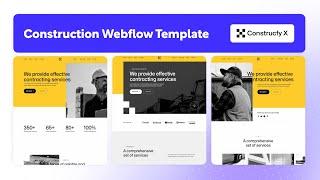 Construction Website Template | Construcfy X - BRIX Templates