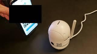 Programming & Setting up Home Security WiFi IP Cloud Camera, Auto Tracking PTZ Wireless