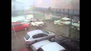 Tornado in Villarrica Chile June 8th 2011 ( Up Close Video)