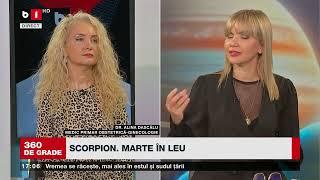 360 DE GRADE CU ALINA BĂDIC. HOROSCOP SĂPT.  10 - 16 NOV.  2024. Invitată:  dr.Alina Dascălu.  P3/3