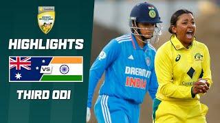 Australia v India 2024-24 | Third ODI