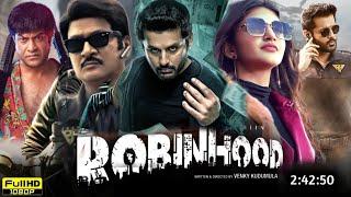 ROBINHOOD 2024 Full Movie Hindi Dubbed South Update | Nithin New Movie | Sreeleela | Latest Movie