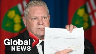 Ontario announces tighter COVID-19 restrictions, extends stay-at-home order | FULL