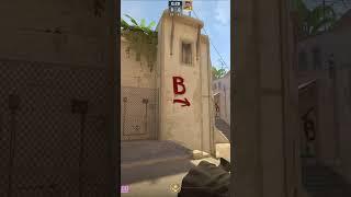 Easy Smoke Connector On Mirage From T-Spawn #smokecs2 #smokecs #smoke #miragecs2 #mirage #miragecs