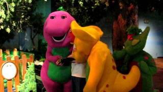 Talking to Barney at Universal