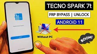 Tecno Spark 7t FRP Bypass Android 11 | Tecno KF6p Bypass Google Account Lock Without Pc - 2025