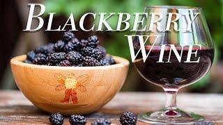 How to Make BLACKBERRY WINE for BRANDY!