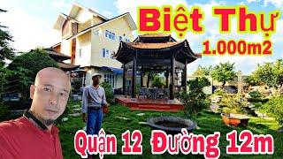 Biệt thự nghỉ dưỡng 1000m2 quận 12: Thiên đường nghỉ dưỡng, nơi an cư lý tưởng | Nhà Đất SG