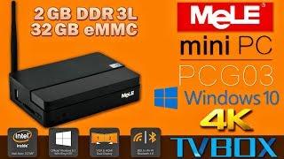 Приставка для Телевизоров на OS Windows 10 - MINI PC MELE PCG03