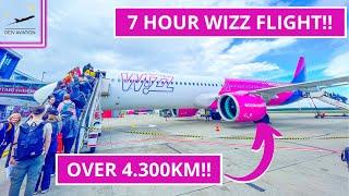 [4K] TR | The longest WIZZAIR flight!! | Airbus A321neo Wizz Air Abu Dhabi | Abu Dhabi to Rome FCO