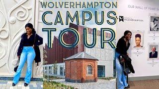 UNIVERSITY OF WOLVERHAMPTON CAMPUS TOUR || WOLVERHAMPTON CITY TOUR|| PART 2||#exploreuk