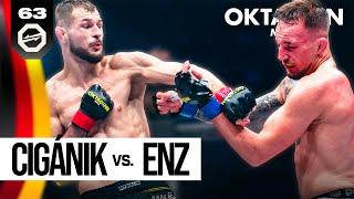 CIGÁNIK vs. ENZ | FREE FIGHT | OKTAGON 63