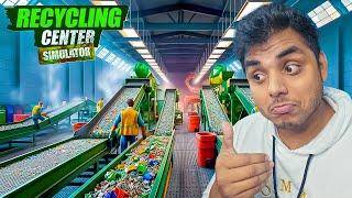 Opening The Million-Dollar Trash Business!!!  Recycling Center Simulator #1