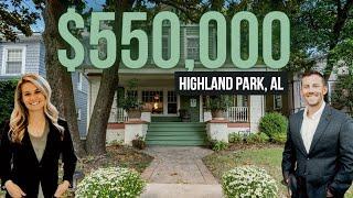 DOWNTOWN Birmingham for 550k | Highland Park area in Birmingham AL | Living in Birmingham Alabama