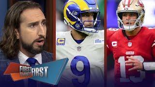 FIRST THINGS FIRST | Nick Wright Concerned about San Francisco |49ERS Fall to Rams 27-24,Drop to 1-2