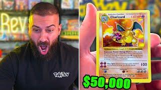 I PULLED A $50,000 POKEMON CARD?!