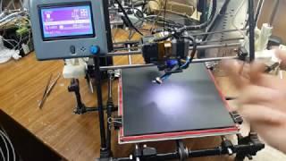 Автоуровень стола 3d принтера. Auto leveling 3d printer.