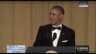 President Obama at the 2016 White House Correspondents Dinner, Part 1