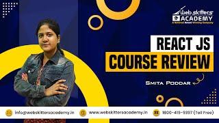 React JS Course Review | Best IT Training Institute | Webskitters Academy