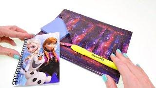 DIY Duck Tape Galaxy Notebook School Supplies | Back To School Crafts DCTC