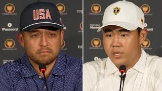 Xander Schauffele hits back at Tom Kim as Presidents Cup row breaks out