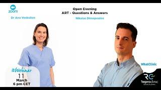 Open Evening   ART  Questions & Answers