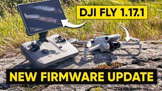 NEW DJI MINI 4 PRO FIRMWARE UPDATE & NEW FEATURES / DJI FLY APP