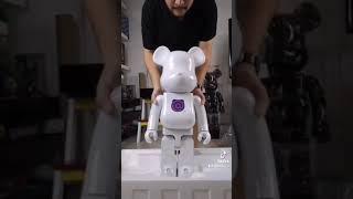 Unboxing Be@rbrick - Ep.02 1st Model White Chrome 1000%