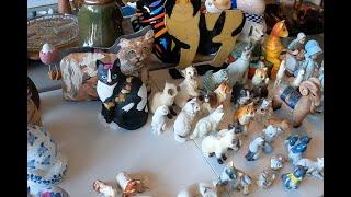 Thrifting/Yard Sale/Estate Sale...CRAZY CAT LADY!!!  LOL!!  Got some great items to resell!!