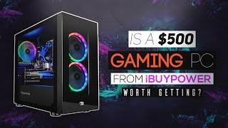 $500 Prebuilt Gaming PC In 2020? | iBuyPower Gaming PC Review!