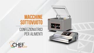 Macchine Sottovuoto Professionali Per Alimenti - Chefline