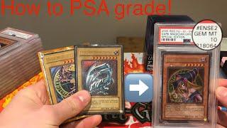 HOW TO PSA GRADE YuGiOh Cards UK ️