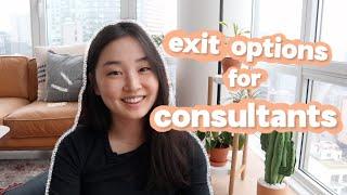 Quitting Consulting? Exit Options for Consultants ️