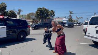 Take Down on Santa Monica Ave. Ocean Beach San Diego CA:  Directors Cut