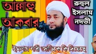 ruhul islam nadvi new waz #bangla_waz #syhleti_waz || Amir786tv