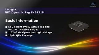 3ALogics NFC Dynamic Tag IC TNB131M