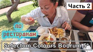 Selectum Colours Bodrum 5*!!! Разнообразное питание и РЕСТОРАНЫ!!! Нас напугали ОТЗЫВЫ!!!